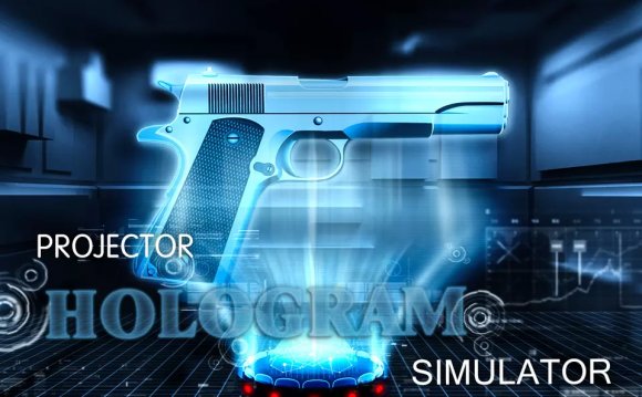 Simulator hologram projector