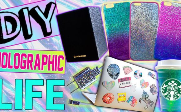 DIY Holographic iPhone Cases!