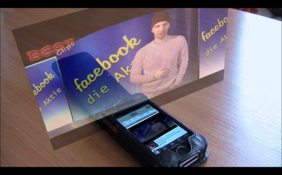 IPhone 4s Hologram Video