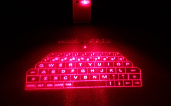 Laser Projection Keyboard