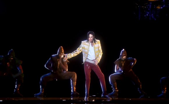 A holographic image of Michael