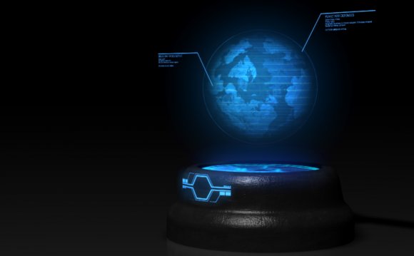 At holographic future