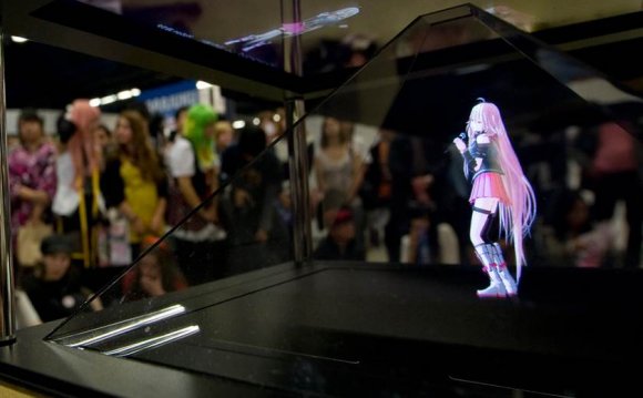 Japanese singer hologram