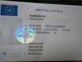 UK driving licence Hologram