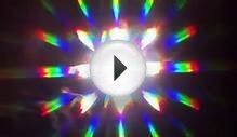 Burning Magnesium with Diffraction Grating Lens