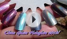 China Glaze Hologlam 2013 Haul! (6 of the shades)