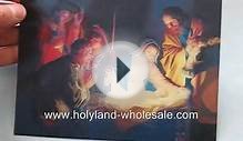 Holy land 3D Lenticular hologram Nativity scene