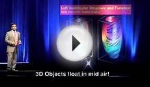 Large Sized 3D Holographic Projection at Medical Conference