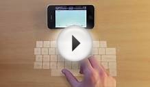 Laser keyboard & Holographic display (iPhone 4) VFX