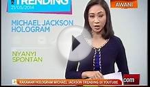 Rakaman hologram Michael Jackson trending di Youtube