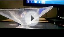 Smartphone 3D Hologram Technology Test