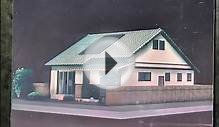 View of the 3D hologram (holographic print) "Japanese