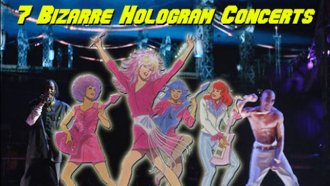 7 Bizarre Hologram Concerts