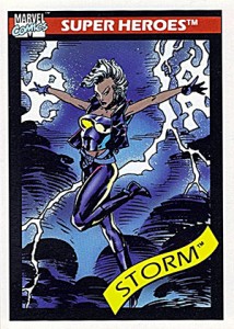 1990 Impel Marvel Universe 48 Storm