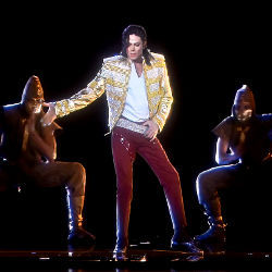 holographic image of Michael Jackson