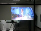 Holographic image projection