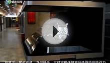 3D Holographic Display Show Mobile phone,fire and chinaware