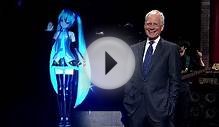 David Letterman Features Japanese Anime Hologram Star