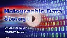 Holographic Data Storage