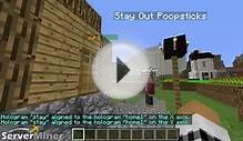 How to create holograms in Minecraft with
