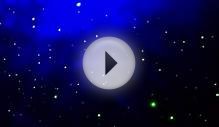 Laser Light Show and Blue Hologram Universe - Rave